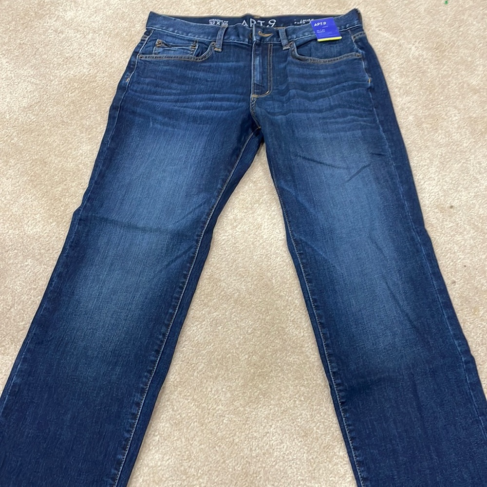 Apt. 9 straight fit 32x30 premier flex